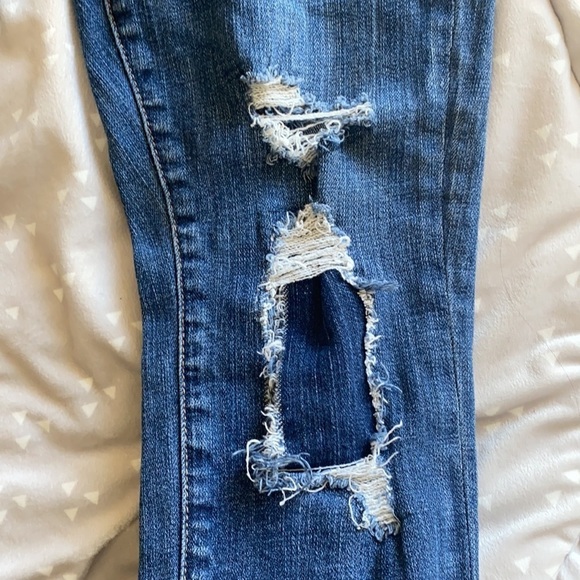 Blank NYC Distressed Blue Denim Jeans Size 29 - Picture 10 of 10